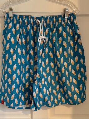 McDonald's ice cream cone swim trunks